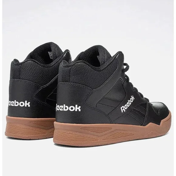Reebok Men's Royal BB4500 HI-2 Sneaker Black/Brown Size 11.5 - Picture 4 of 7